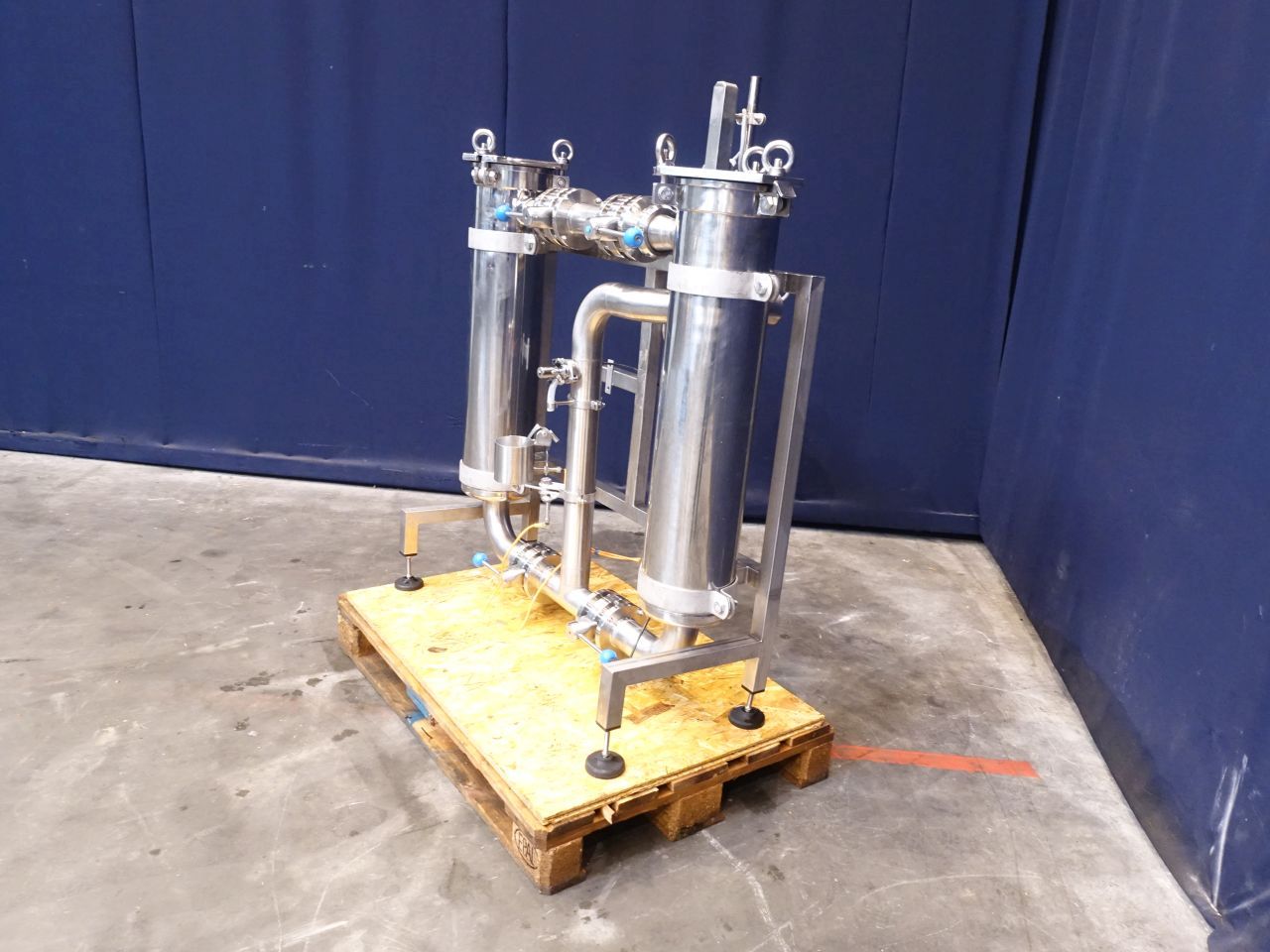 Alfa Laval Dual filter system with valves Filters / sieves